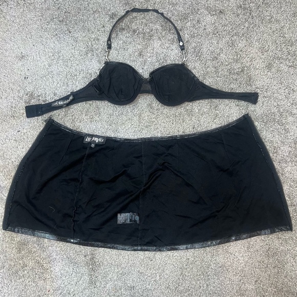 Lip Service black pleather set - Picture 9 of 12